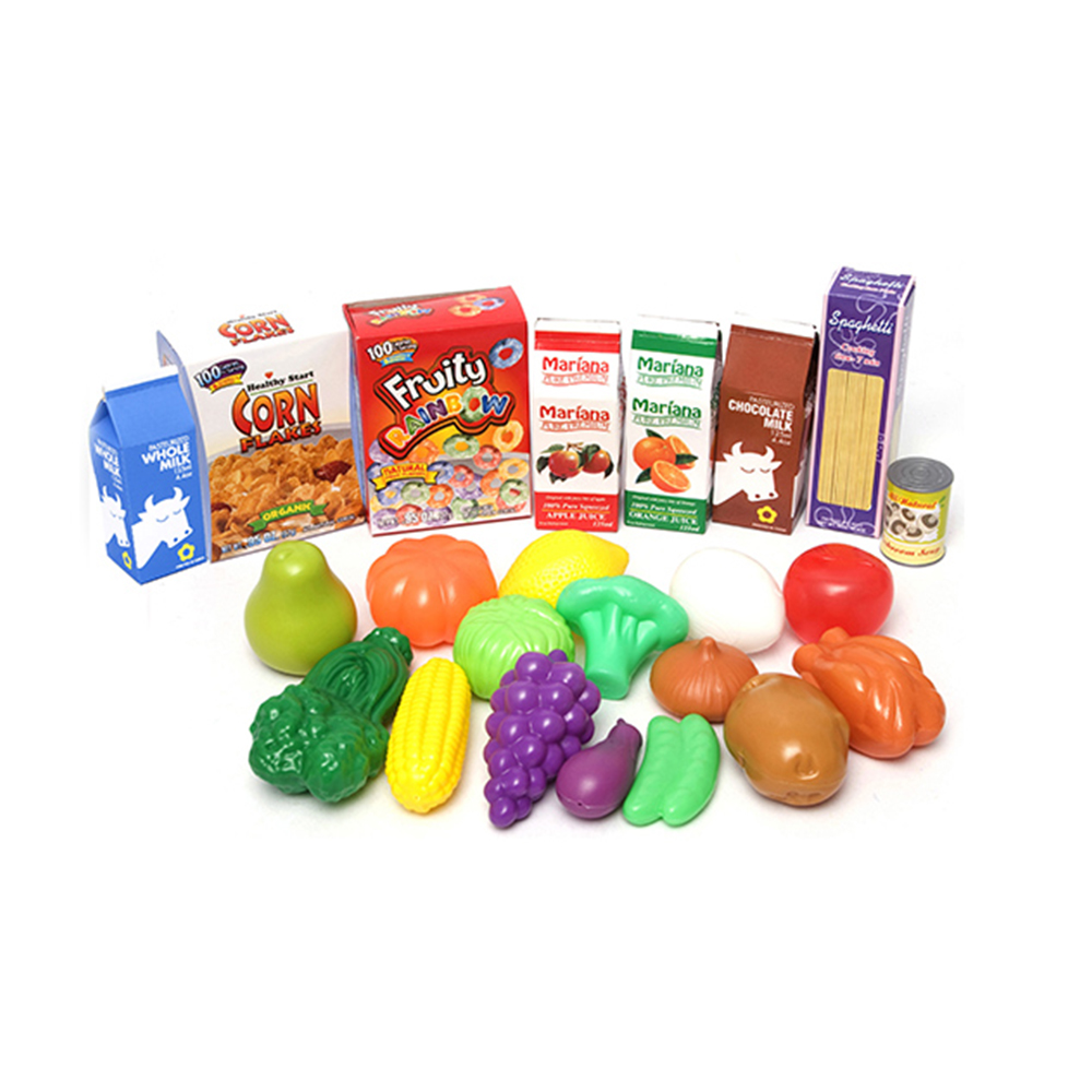 Игровой набор – Корзинка с продуктами, 23 предмета  